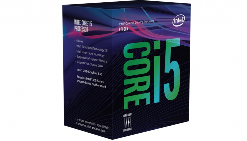 Core i5 - 8400 (9M Cache, 6c6t, up to 4.0Ghz) - Coffee lake