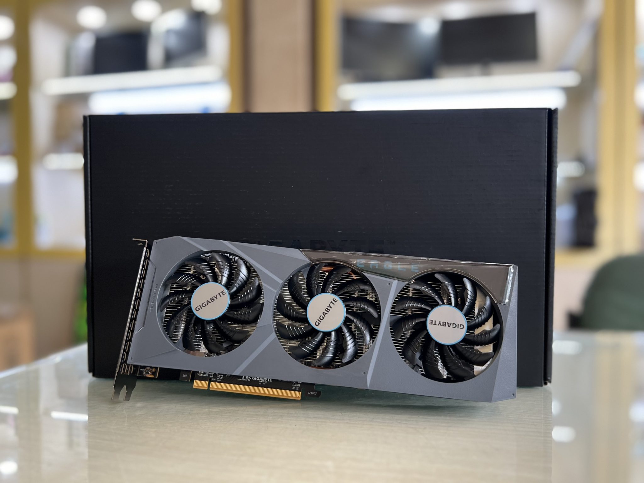VGA Gigabyte RX 6600 EAGLE 8G 3 Fan (GV-R66EAGLE-8GD) - Vi tinh My Tho ...